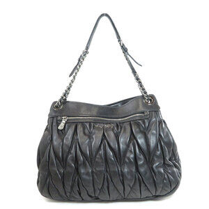 Miu Miu Calfskin Shoulder Chain Bag